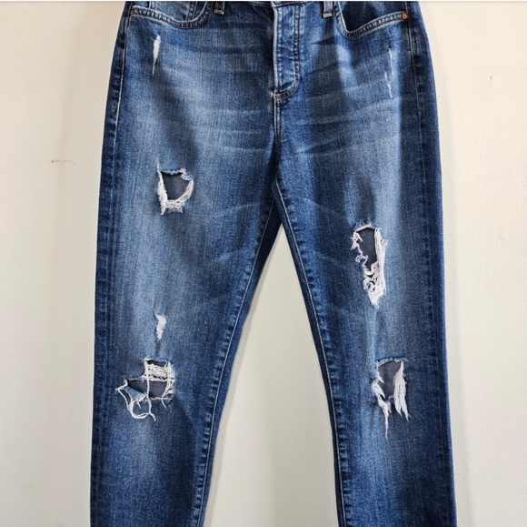 📌54 MAVI DISTRESSED CINDY MOM JEANS WOMEN'S SIZE 8 - Picture 10 of 14